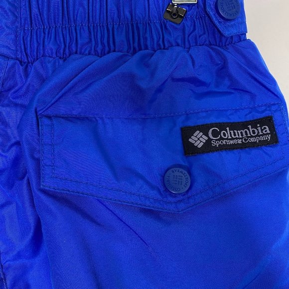 Columbia men's size M, royal blue outdoor windproof pants with elastic waist. - Picture 4 of 8